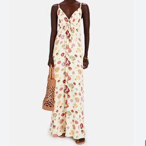 NWT L'Agence Sachi Shell-Print Dress